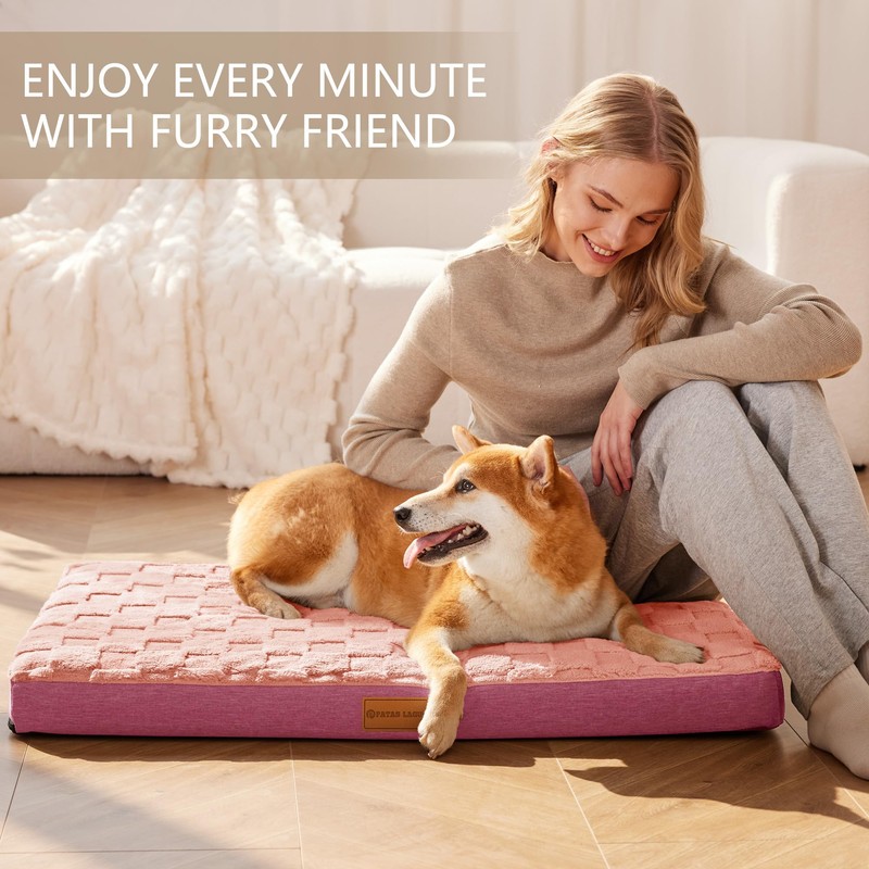 Patas Lague Orthopedic XL Dog Bed Large Sized Dog 48''X30'',