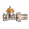 S SIENOC Thermostatic Valve Thermostatic Head Radiator Connection Set Screw