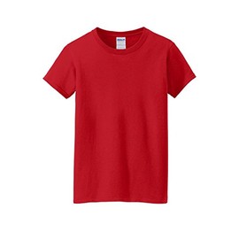 Gildan Unisex Blank Tee, G5000 Red