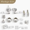 Brotima 3 Pack Exterior Door Lock Set,Double Cylinder Deadbolt with