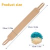 Back Scrubber for Shower Body Scrubber Back Brush with Loofa