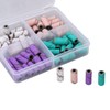 60pcs Nail Art Sanding Caps Dead Skin Removal Manicure Grinding