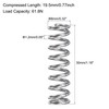 sourcing map Compression Spring,304 Stainless Steel,8mm OD,1.2mm Wire Size,19.5mm Compressed