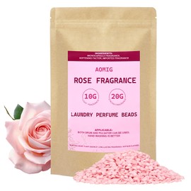 Aomig In-Wash Laundry Scent Booster Beads Laundry Fragrance Pearls, Laundry Fragrance Beads In-Wash Booster, Laundry Beads Bulk Adds Refershing Scent to Your Laundry Items(500g)