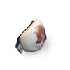 alpine [vju:] Ski Goggle Protection Cover Elastic Microfiber Unisex, white