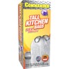 Commander 13 Gallon 0.7 MIL Lavender Tall Kitchen White Drawstring