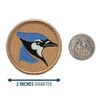 Blue Jay Patrol Patch - 2" Diameter Round Embroidered Patch