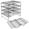 P&P CHEF Cooling Rack, 5-Tier Stainless Steel Stackable Baking Cooking