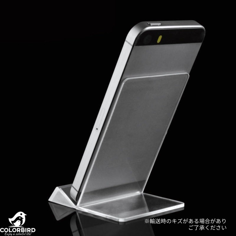 COLORBIRD Acrylic Stand 10 Pcs Transparent Display Stand Card Stand