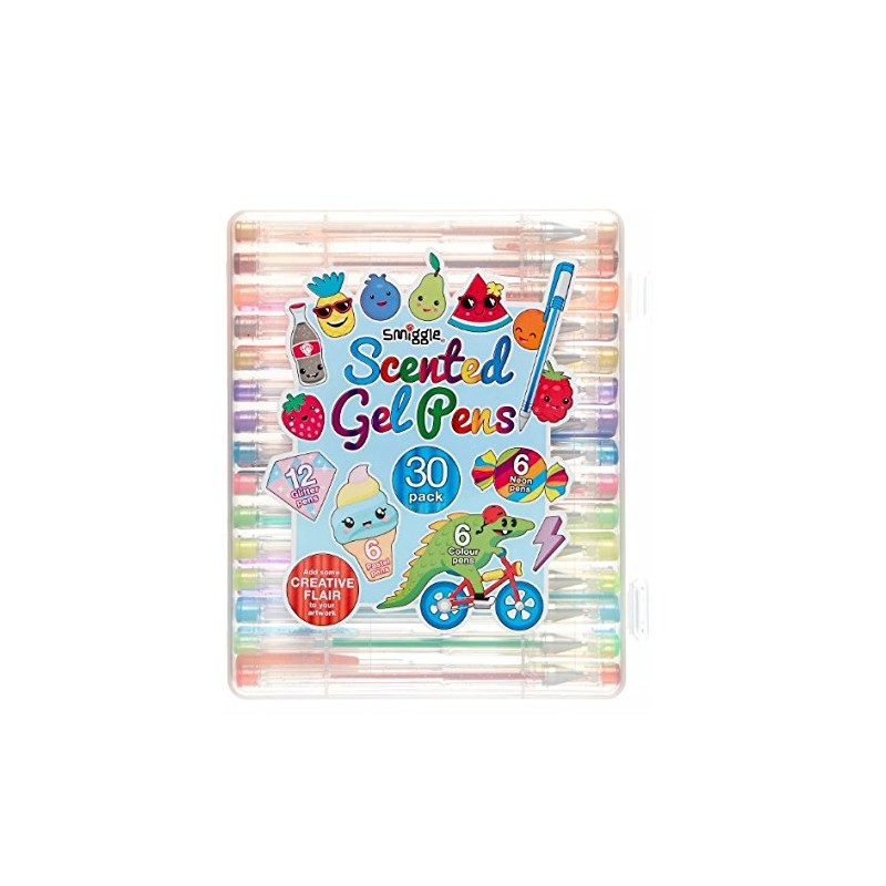 Smiggle Scented Gel Pen Pack X30