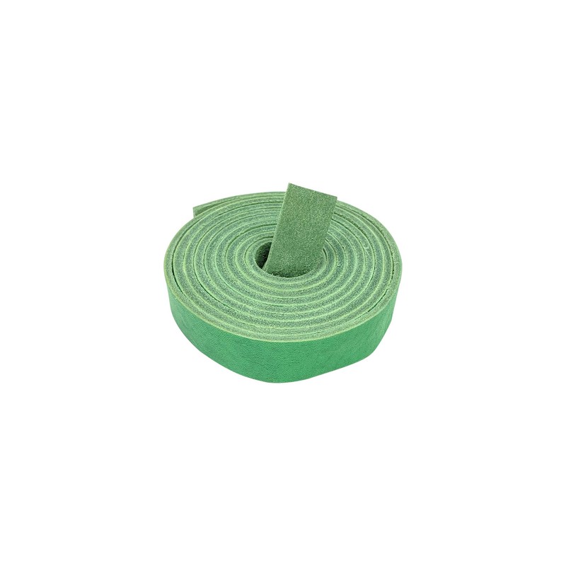 TOFL Correa de cuero de 1,9 cm (verde hoja)