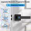 KNOBWELL Smart Fingerprint Door Lock with Biometric Keyless Entry -