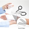 Folding Scissors Stainless Steel Clear Scale Wind Breaker Cutter Wrench