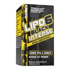 Nutrex Lipo 6 Black Uc Intense 60 Capsulas Termogenico Sabor Sin sabor