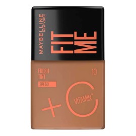 Maybelline Base Maquillaje Maybelline Fit Me Fresh Tono 10 Beige Oscuro 30ml
