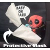 Avery Hi-Performance Deadpool Baby On Board Decal Bumper Sticker Dead