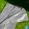 Grey Lightweight Tarpaulin - Multi-Purpose Waterproof Sheet for Outdoor Use,