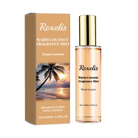 Unbranded Roxelis Coconut Passion Perfume Spray - Long-lasting Freshness for Couples