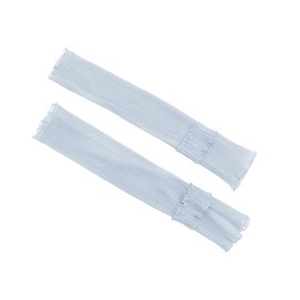 [Tohaojay Zoner] アームカバー uvカット 腕カバー アームスリーブ 日焼け防止 紫外線対策 透かしレース ギャザー ストレッチ フリル 通気性 アイスシルク 冷感 おしゃれ 通勤 エレガント 可愛い 春 夏