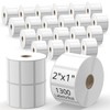 TgSmder 2" x 1" Direct Thermal Shipping Labels – White