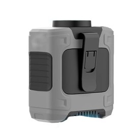 KTYJAT Portable Waist Fan, Hands-Free Neck Fan, Rechargeable Wearable Personal Fan for Cooling Outdoor, Hiking,Jobsite, Farms (Charcoal)