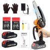 MITOOL KIT 2 Battery Mini Electric Chain Saws Cordless Handheld