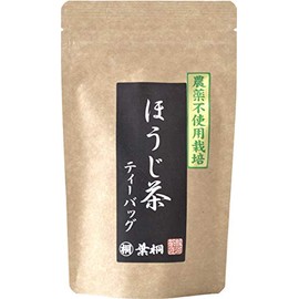 Leaf Paulownia Roasted Tea Produced in Shizuoka, No Pesticides, 0.07 oz (2 g) x 20 P