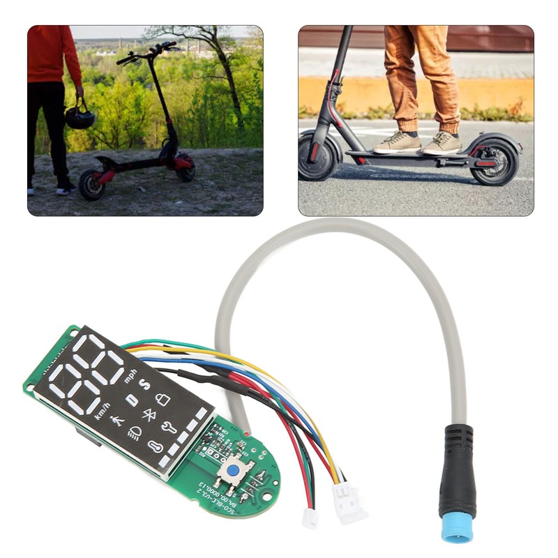 Electric Scooter Dashboard Circuit Board Bluetooth Board Replacement Parts for