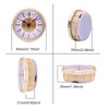 SIPYTOPF 3.1 Inch/ 80 mm Roman Numeral Clock Insert (Gold)