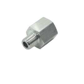 CDQBWKJGFJ 1 Piece 1/4 NPT Male Pipe x 1/2 NPT Female Pressure Gauge Adapter Stainless 304 Barstock Pipe Fitting Adapter