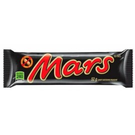 Mars 20 x MARS Chocolate Candy bar by Mars from CANADA 52g each