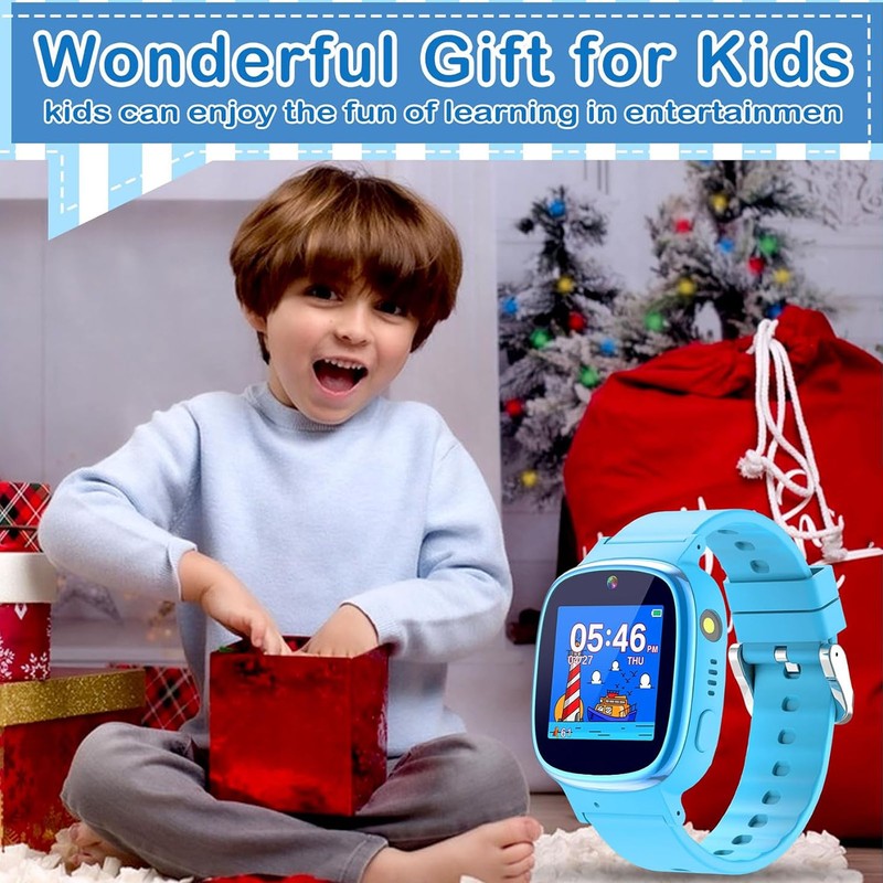 Kids Game Smart Watch Music Video Player Camera Alarm Clock