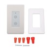 Smart Wall Switch 2 Gang Touch Glass Panel Support Voice
