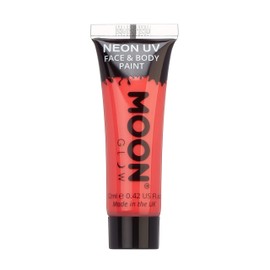 Moon Glow – Intensive UV Neon Body Paints – 12ml Body Paint Red