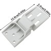 safycaby 2 PCS Freezer Plastic Hinges Small Chest Freezer Hinges