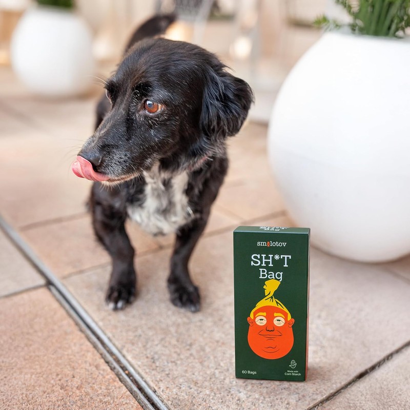 Dog Poop Bags, Unscented, Leakproof, 4 Rolls (60 Count), Stable