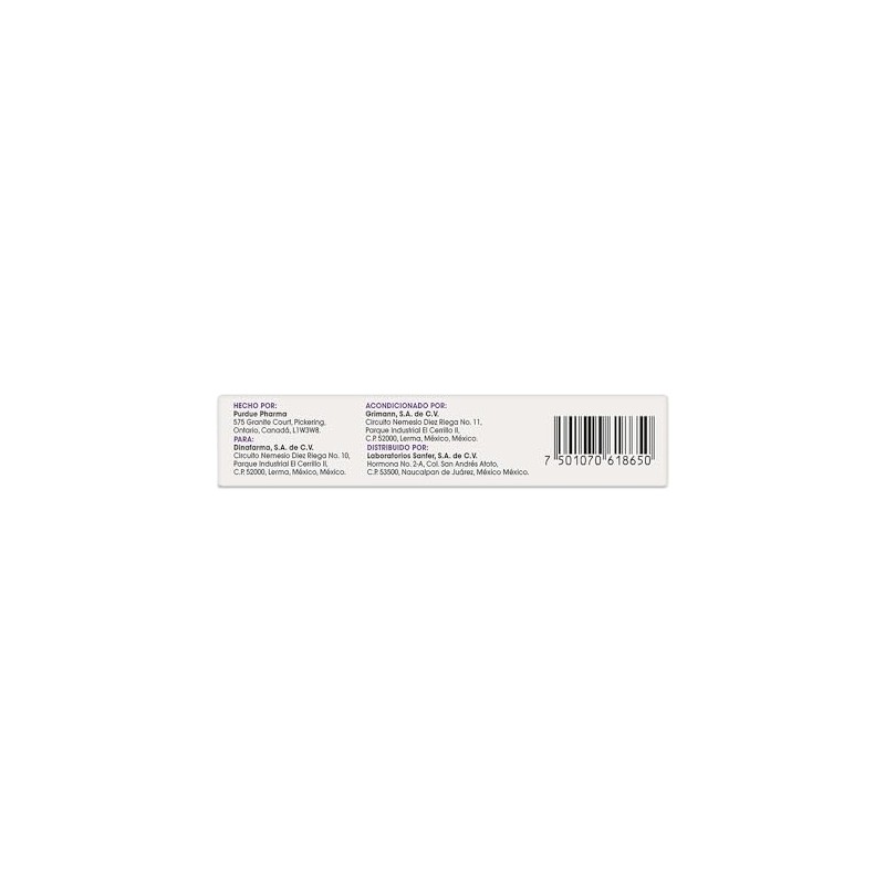 Laxoya Comprimidos 50mg Tabletas
