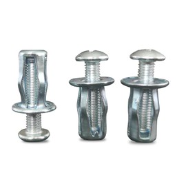 20PCS Hollow Metal Cavity Fixing Hollow Wall Anchors for Drywall Hollow Wall Anchors (M5*25mm)