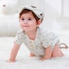 MAMIMAKA 3 Pack Newborn Baby Girl Clothes Cotton Bubble Romper