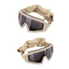 Protective Goggles Impact Resistance 3.8mm Thick Lens Comfortable Fit UV