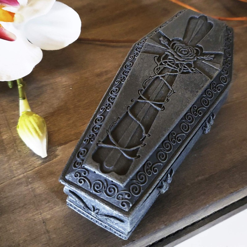 Gargoyle Coffin Box Monster Gothic Container