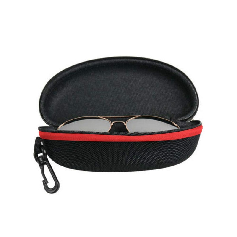 EKdirect Pack of 3 Sunglasses Glasses Case, Zip Hard Shell