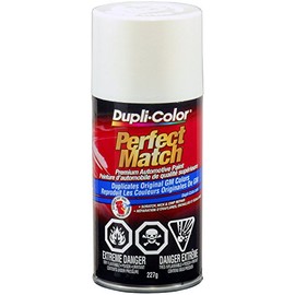 Dupli-Color CBGM03387 Perfect Match Premium Automotive Paint, White, 8 Ounces, 1 (Non-Carb Compliant)
