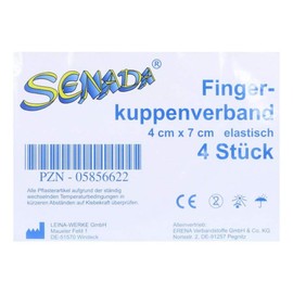 Senada Fingertip Bandage 4 x 7 cm Pack of 4