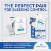 AllaQuix Quick Pack Stop Bleeding Gauze – Mountable Flip-Top Access