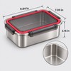 1500ml 304 Stainless Steel Leakproof Lunch Box – Reusable Meal