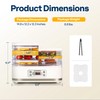 VIVOHOME Electric 5 Trays Food Dehydrator Machine, 400W Hydrator Machine