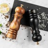 BILL.F Pepper Mill, Salt Mill, Natural Oak Mill, Pepper Mill,