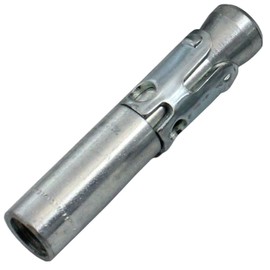 5 x Lumonic Inner Wedge Anchor, M10 x 60, Galvanised, For Use as Metal Dowels, Bolt Anchors, Flash Dowels, For Various Types Through Mountings