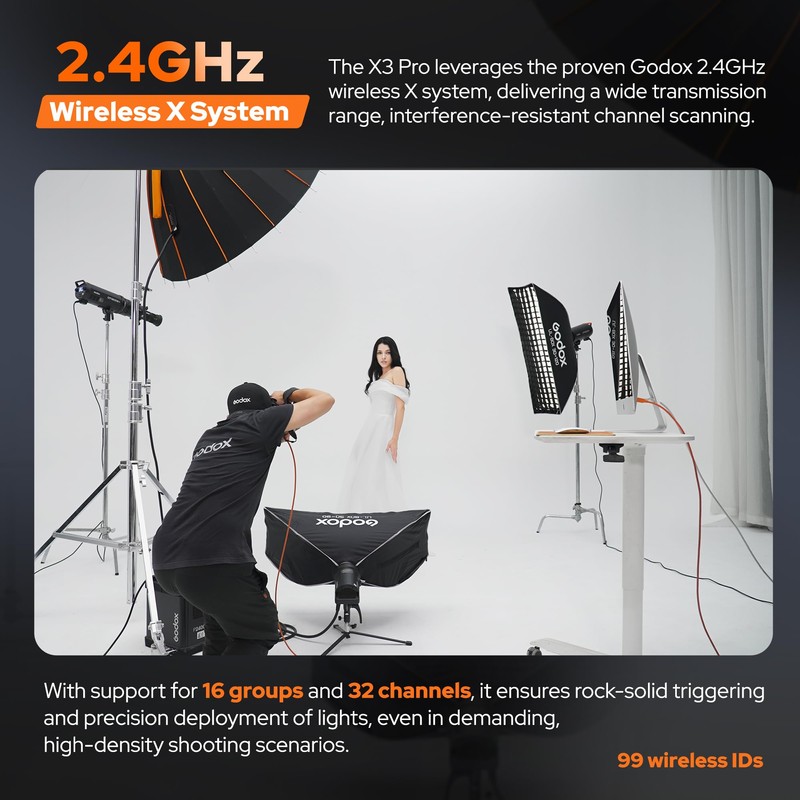 Godox X3 Pro S X3 PRO-S TTL Wireless Flash Trigger
